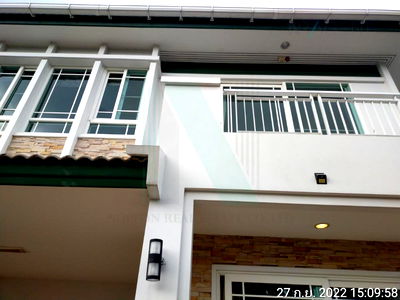 Houses for rent Bangkok : For Rent House MANTHANA RAMA 9-SRINAKARIN 2-story 3 bedroom 3 bathroom