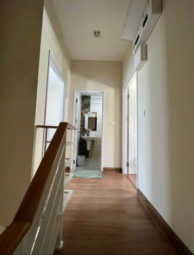 3-bed townhouse for rent, 64 sqm, 23 sq wah, Golden Town Chalermprakiat - Suanluang
