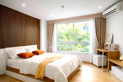 ขายคอนโด : ขายคอนโดห้องใหญ่ The Niche ID พระราม 2 แต่งสวยพร้อมอยู่ ราคาดี