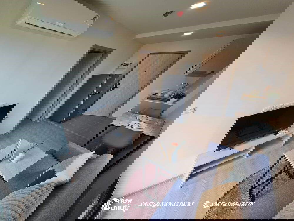 รูป DCondo Sense ชั้น6 ตึกB ------------ห้องใหม่ + ห้องมุม + ตกแต่งสวย------------Tel 097-049-5874 (Line: @choncondo มี@ด้วย) - รูปที่ 14/19