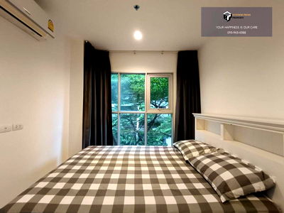 Condos for sale : Aspire Sukhumvit 48 | For sale with tenant. 32 sq m unit with partitioned rooms and a closed kitchen connected to the balcony. | #2025072911136 #FC