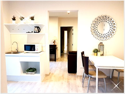 Condos for sale : Plum Condo Central Station Phase 1 2 Bedrooms | 2 Bathrooms  Corner unit Size: 50 sq.m.   Next to Central Westgate and MRT Bang Yai Station