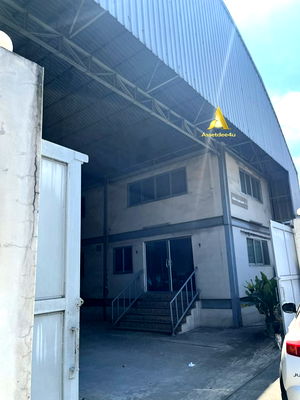 เช่าโรงงาน ถนนปู่เจ้าสมิงพราย  : ให้เช่าโกดัง / โรงงาน พื้นที่สีม่วง 1,000 ตร.ม. ปู่เจ้า สำโรงใต้ ติดถนนใหญ่