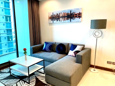 Condos for rent : PFD-07926 For rent, Supalai Oriental Sukhumvit 39, near BTS Phrom Phong, 1 bedroom, 47 sq m., Building A, Floor 12A, good price 23,000 baht.