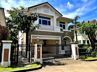 บ้านเดี่ยวให้เช่า : ให้เช่าบ้านเดี่ยว โครงการ Masterpiece เลียบทางด่วนเอกมัย–รามอินทรา