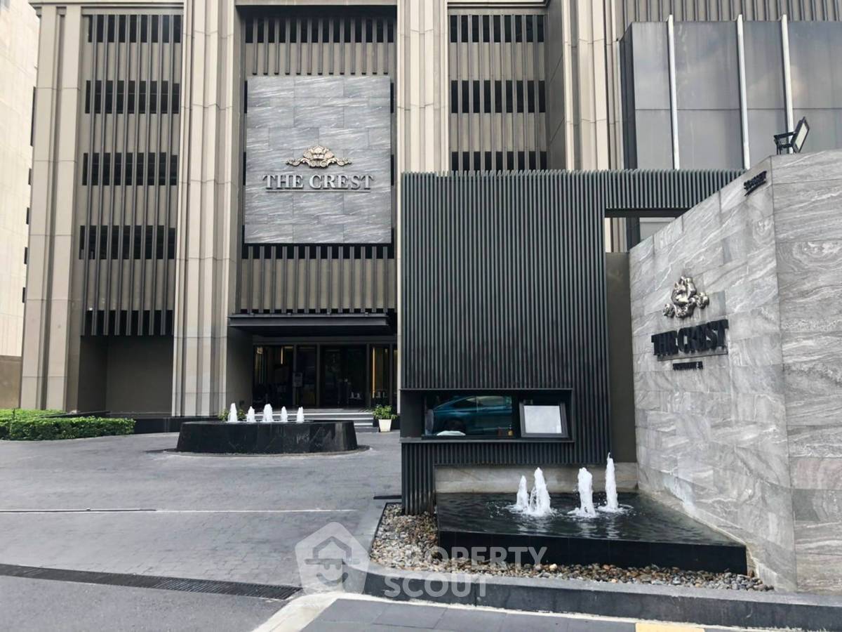 รูป คอนโด 1 ห้องนอน 35 ตร.ม. ชั้น 15 โครงการ The Crest Sukhumvit 34 ใกล้ BTS ทองหล่อ 200 ม. (ID 887182) - รูปที่ 9/15