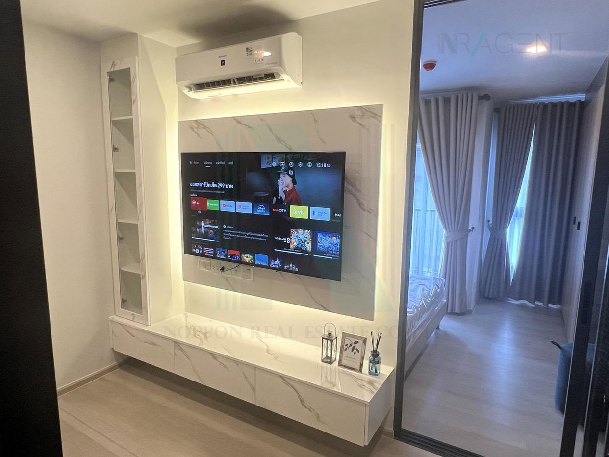 รูป ให้เช่าคอนโด แอสปาย อ่อนนุช สเตชั่น อาคาร 1 ชั้น 10 1 ห้องนอน ขนาด 30 ตรม ใกล้ Lotus สุขุมวิท 50 - รูปที่ 2/8