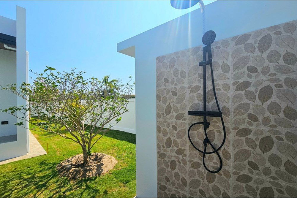 รูป [920601001-922] ขายวิลล่าใหม่เอี่ยม 3 ห้องนอน 4 ห้องน้ำ ในโครงการสาละวีณ ฟอเรสต์ การ์เดน แบบ บี ในหัวหิน ซอย 70 - รูปที่ 8/43