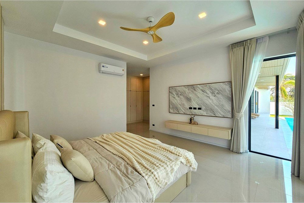 รูป [920601001-922] ขายวิลล่าใหม่เอี่ยม 3 ห้องนอน 4 ห้องน้ำ ในโครงการสาละวีณ ฟอเรสต์ การ์เดน แบบ บี ในหัวหิน ซอย 70 - รูปที่ 27/43