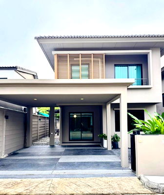 เช่าบ้านเดี่ยว เมกะ บางนา : H 956 ให้เช่า บ้านเดี่ยว 2 ชั้น ม.​Areeya Como​ Botanica บางนา​1บ้านสวยเฟอร์นิเจอร์ครบ ราคา 60,000 บาท