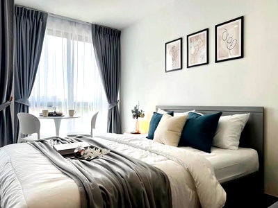 คอนโดให้เช่า : G8846🚨คอนโดให้เช่า กาลิเลโอ รัชดา 32  🅻🅸🅽🅴❤️💜@condopremium💜❤️ว่างพร้อมอยู่⬛🟨 📞 065 695 3645🟨⬛