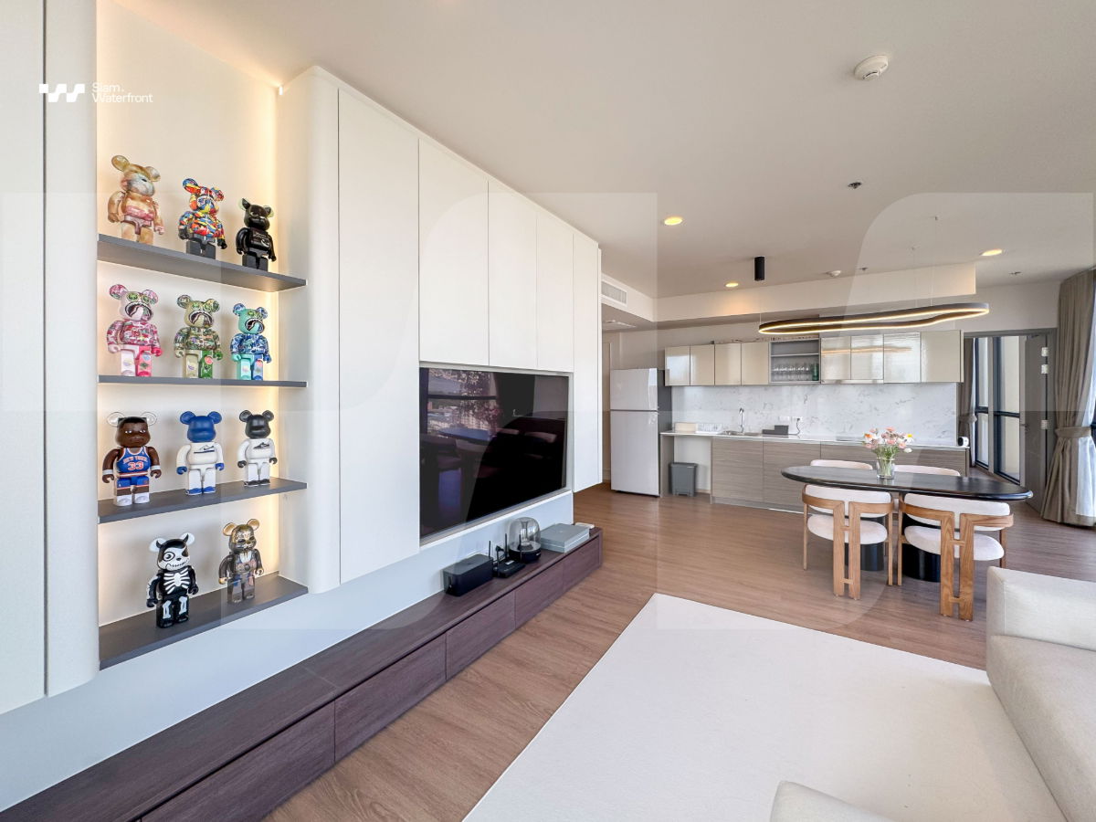 รูป 🔥ให้เช่า🔥The Issara Sathorn 2ห้องนอน/2ห้องน้ำ 90sqm ชั้น30 ห้องมุม Fully Furnished วิวแม่น้ำ - รูปที่ 13/40