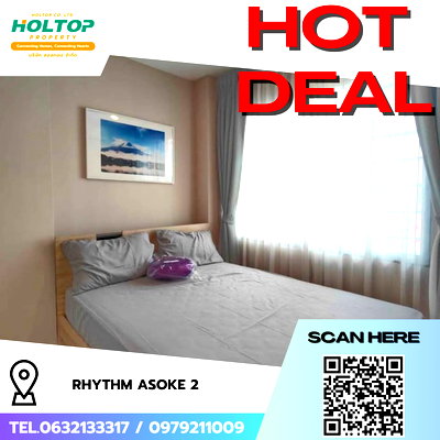 คอนโดให้เช่า : #R9089  🎉 310169 ให้เช่าคอนโด Rhythm Asoke 2