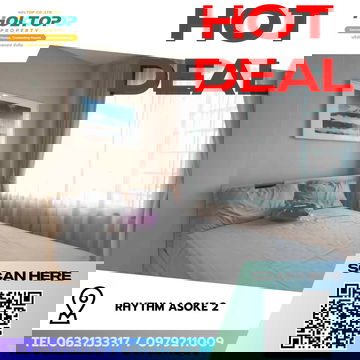 #R9089  🎉 310169 ให้เช่าคอนโด Rhythm Asoke 2