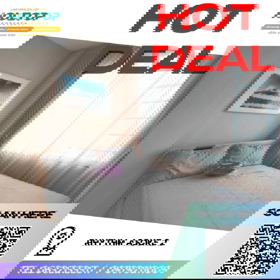 รูป #R9089 🎉 310169 ให้เช่าคอนโด Rhythm Asoke 2 - รูปที่ 1/11