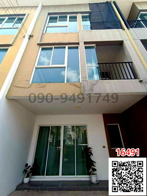 เช่าทาวน์โฮม นิคมบางชัน : เช่า ทาวน์โฮม 3ชั้น เบล็สทาวน์ รามอินทรา 127 Bless Town Ramintra 127