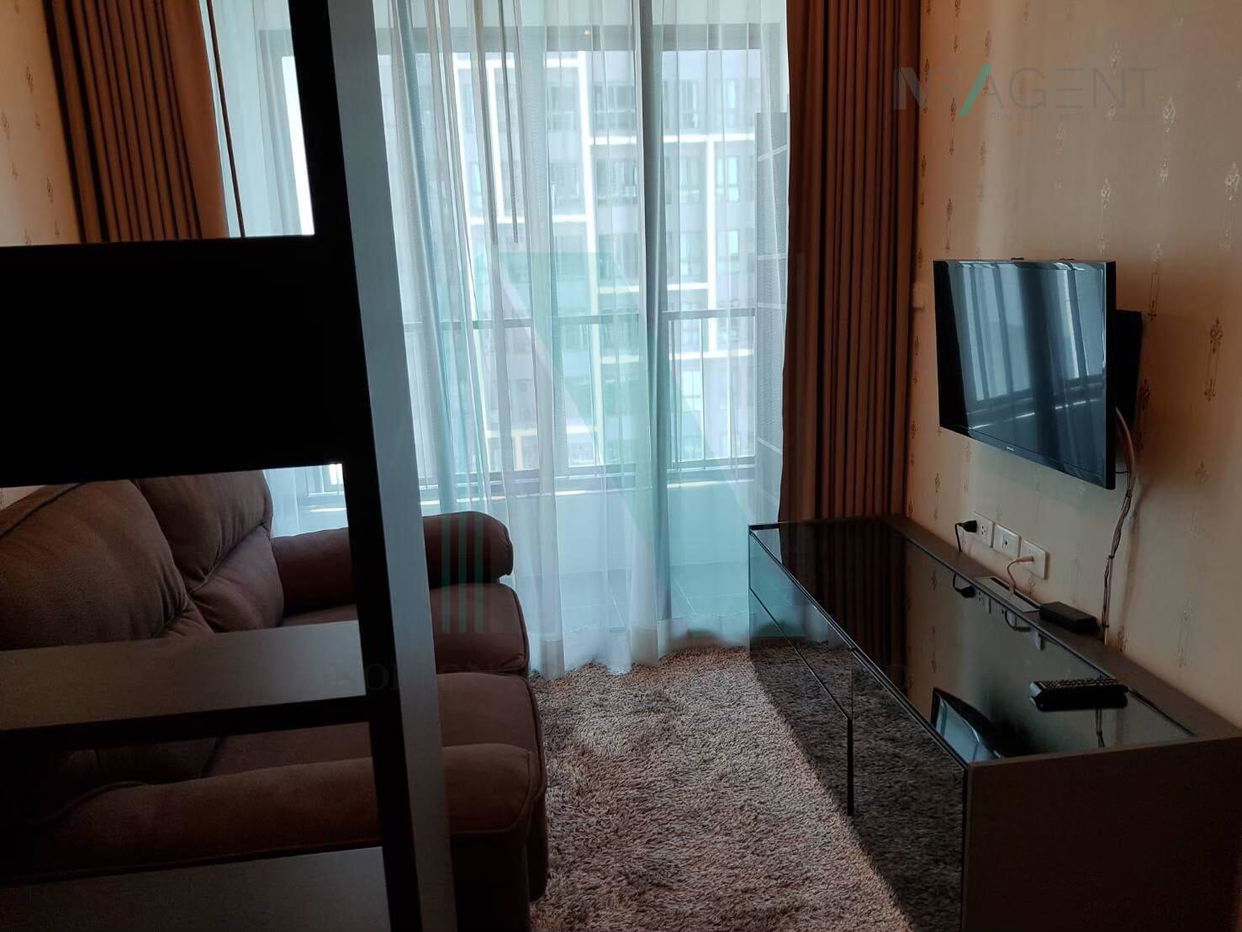 รูป ให้เช่าคอนโด ไอดีโอ โมบิ จรัญ-อินเตอร์เชนจ์ อาคาร 1 ชั้น 16 1 ห้องนอน ขนาด 34 ตรม ใกล้ ฟู้ดแลนด์ซุปเปอร์มาร์เก็ต - รูปที่ 7/8