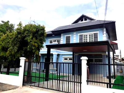 Houses for rent Nonthaburi : ✨ For Rent - Affordable House! Maneeya Ratana Thibet Village, 64 sq.wa, 3 Bedrooms, 3 Bathrooms, near MRT Saimai, 25,000 THB 🏡💖