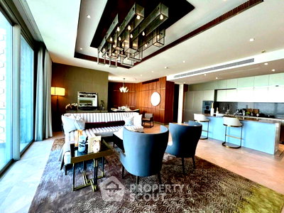 Condos for rent : High-Floor 3-BR 224 Sqm At The Residences Mandarin Oriental, BTS Saphan Taksin (ID 2600454)