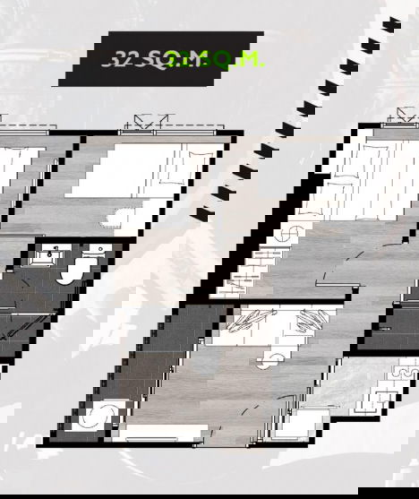 รูป คอนโดใหม่พร้อมเข้าอยู่ สูง35ชั้น ถนนแพรกษา ขนาด 32ตร.ม. แบ่งได้ 2 ห้องนอน (มีทั้งเลี้ยงสัตว์ได้ - และไม่เลี้ยง)  - รูปที่ 1/26