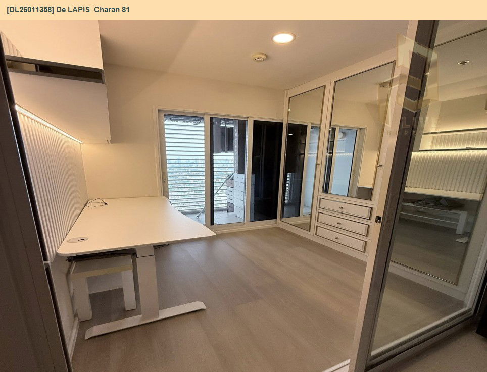 รูป DL26011358 ขายคอนโด เดอ ลาพีส จรัญ 81 (De LAPIS Charan 81) ใกล้ MRT บางพลัด พร้อมเข้าอยู่ โทรด่วน 0800343450 LineID @655ebbvc - รูปที่ 4/9