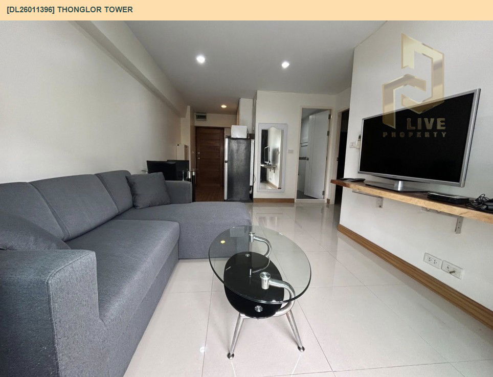 รูป DL26011396 ให้เช่าคอนโด ทองหล่อ ทาวเวอร์ (Thonglor Tower) ใกล้ BTS ทองหล่อ พร้อมเข้าอยู่ โทรด่วน 0653619502 LineID @897iyzll - รูปที่ 4/10