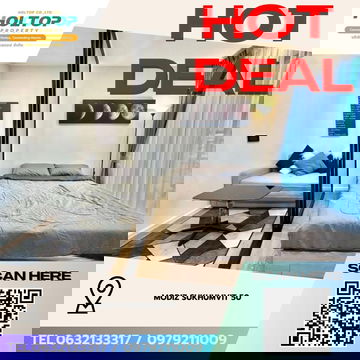 #Z4425💥 300169 🔥ให้เช่าคอนโด Modiz Sukhumvit 50