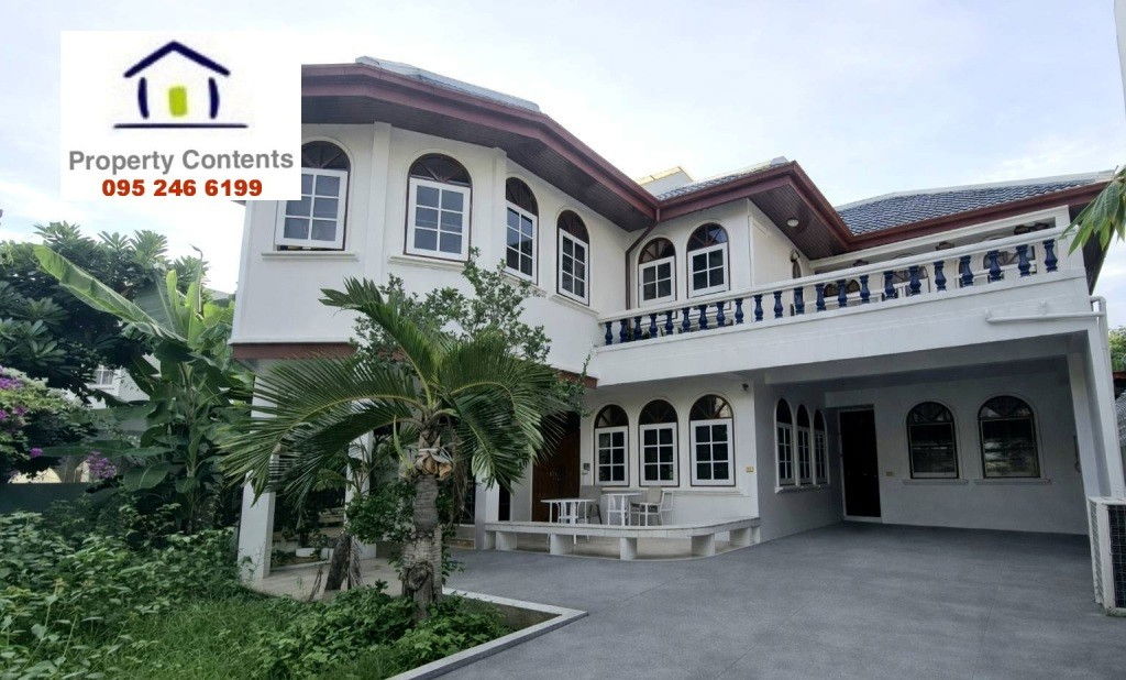 รูป บ้านเช่า 4+1 นอน 3 น้ำ ระเบียงและเทอเรซใหญ่ เงียบสงบ เหมาะสำหรับอยู่อาศัย ในซอยเย็นอากาศ ใกล้ MRT Lumpini MRT station - รูปที่ 73/73