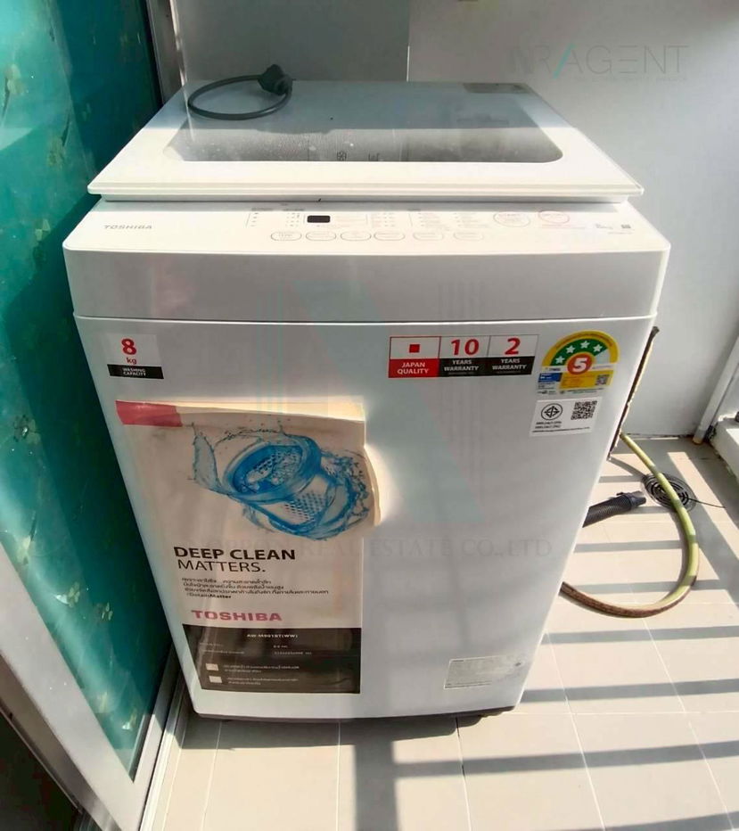 รูป ให้เช่าคอนโด เดอะ คิทท์ ติวานนท์ อาคาร A8 ชั้น 3 1 ห้องนอน ขนาด 28.00 ตรม ใกล้ โรงเรียนสวนกุหลาบ นนทบุรี - รูปที่ 7/8