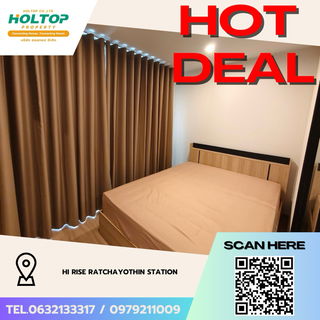 รูปภาพ #Z4428💥 300169 🔥 Condo for Rent: HI Rise Ratchayothin Station