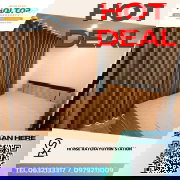 #Z4428💥 300169 🔥ให้เช่าคอนโด HI Rise Ratchayothin Station