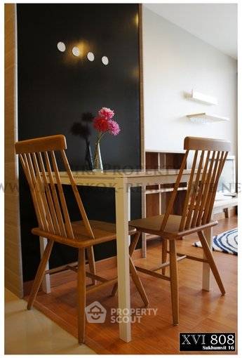 รูป คอนโด 1-ห้องนอน ที่ เอ็กซ์วีไอ เดอะ ซิกซ์ทีน ใกล้ MRT ศูนย์การประชุมแห่งชาติสิริกิติ์ (ID 515270) - รูปที่ 3/7