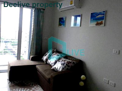 Condos for rent : DL009081 Condo for rent, The Mark Ratchada - Airport Link near MRT พระราม 9, ready to move in, call urgently 0653619502 LineID @952jdxxk