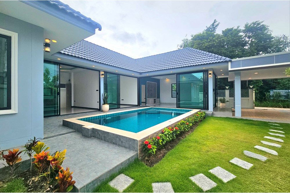 รูป [920601001-639] ขาย ไร่ เเลนด์ วิลล่าสไตล์โมเดิร์นทรอปิคอล 3 ห้องนอน 2 ห้องน้ำ ซอยหัวหิน 70 - รูปที่ 4/28