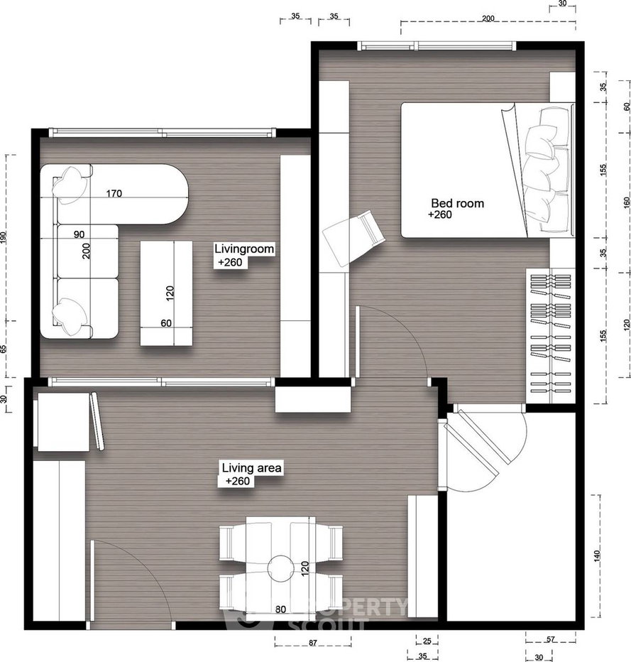 รูป คอนโด 1-ห้องนอน ที่ ไลฟ์ สุขุมวิท 48 ใกล้ BTS พระโขนง (ID 512479) - รูปที่ 9/9