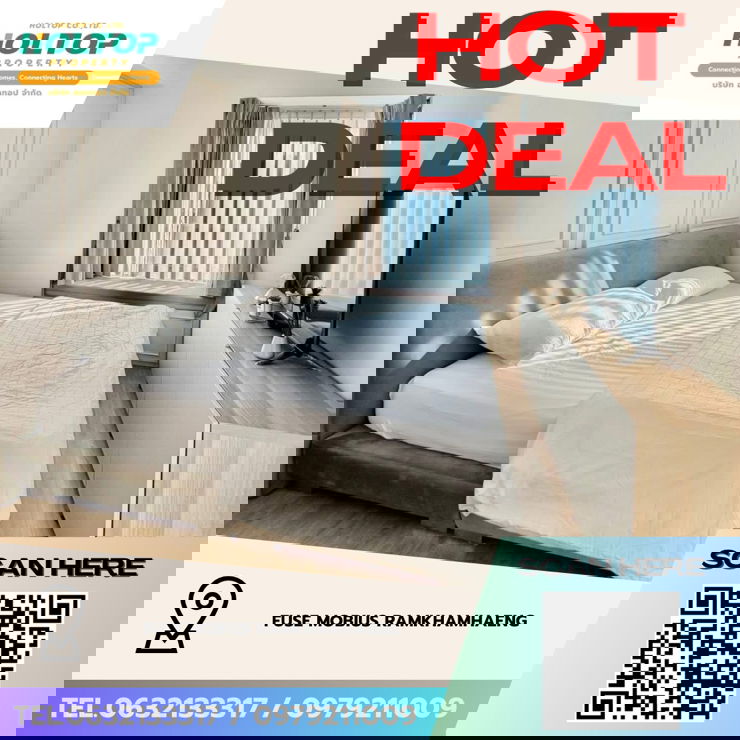 picture #Z4433💥 300169 🔥 Condo for Rent: Fuse Mobius Ramkhamhaeng - 1/8