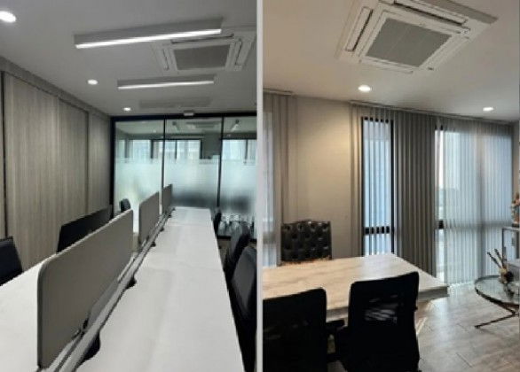 รูป ให้เช่าอาคารสำนักงาน 4.5 ชั้น โครงการเนอวาน่า ถนนเกษตร-นวมินทร์ ติดโรงเรียนเลิศหล้า / พื้นที่ใช้สอย 363 ตารางเมตร พร้อมเฟอร์นิเจอร์สำนักงาน - รูปที่ 6/8
