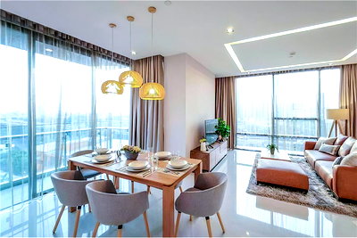 ขายคอนโด : [920071001-14755] For Sale | 25 MB - The Bangkok Sathorn | Elegant 2-Bedroom Corner Unit