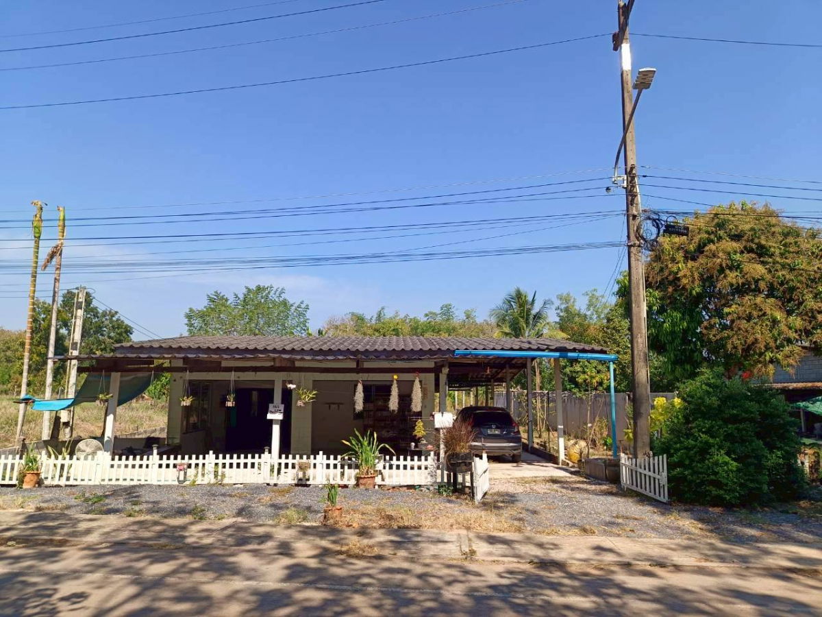 รูป ขายบ้านพร้อมที่ดิน 1 ไร่ ติดถนน ใกล้สวนละไม วังจันทร์ ระยอง - รูปที่ 1/12