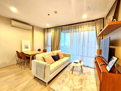 Condos for rent : For Rent Condo IDEO Q RATCHATHEWI Building 1, Floor 18,2 bed room, Room size 48.00 sqm