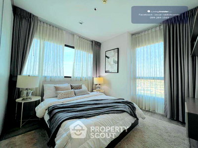 Condos for rent Samut Prakan School : 2-BR Condo at Knightsbridge Sky River Ocean near BTS Pak Nam (ID 1798636)