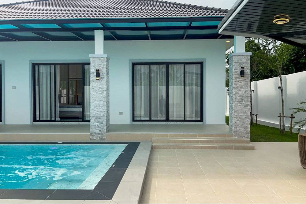 รูป [920471004-1100] วิลล่าหรูพร้อมสระว่ายน้ำส่วนตัว บ้านใหม่เอี่ยม ทำเลดีเยี่ยม - รูปที่ 4/49