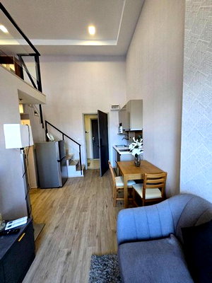 คอนโดให้เช่า : ให้เช่าคอนโด The Rich Rama 9 - Srinakarin 2bed price 25,000บาท ชั้น36 สนใจ @sacondo