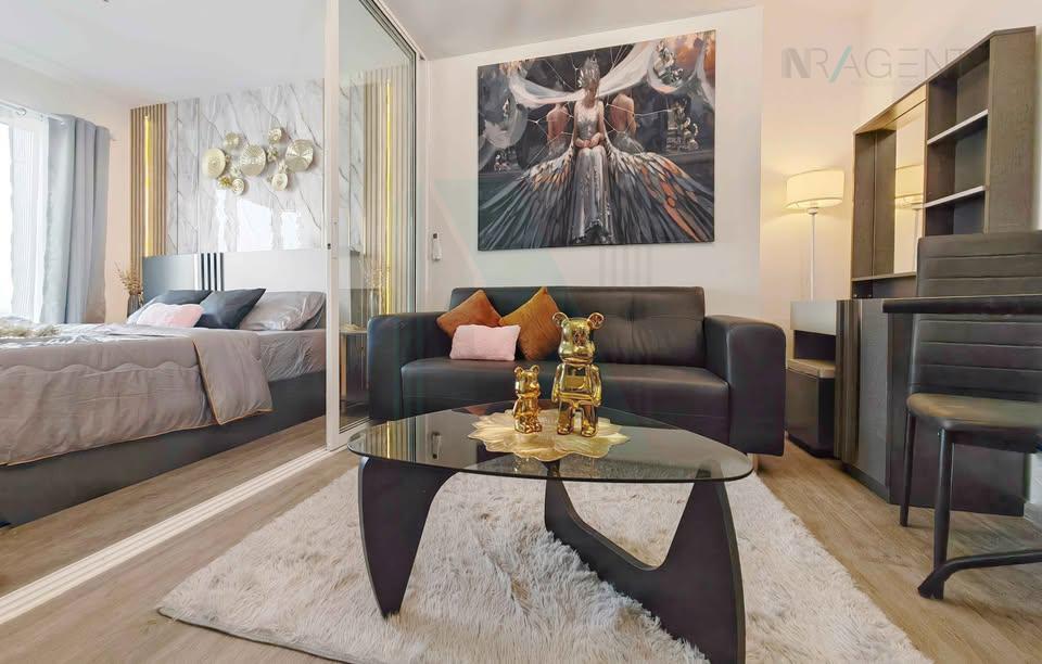 รูป 📌 ให้เช่าคอนโด รีเจ้นท์ โฮม บางนา อาคาร D ชั้น 12 1 ห้องนอน ขนาด 28 ตรม ใกล้ BTS บางนา - รูปที่ 6/8