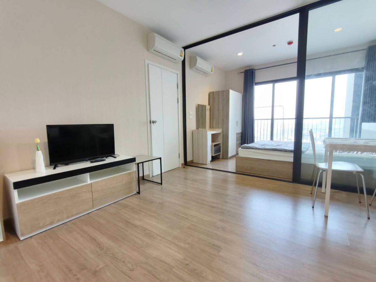 รูป 🔥⚡ให้เช่าด่วน คอนโด The Tree Rio at Bang or Station 1 ห้องนอน 30​ ตรม.รีโนเวทใหม่ มีเครื่องซักผ้า✨  - รูปที่ 1/9