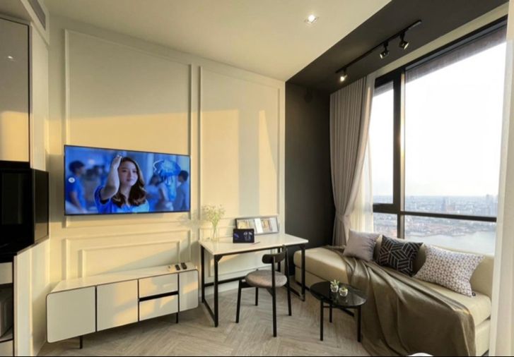 เช่าแชปเตอร์ เจริญนคร - ริเวอร์ไซด์ สวย พร้อมอยู่ วิวแม่น้ำ ใกล้ BTS กรุงธนบุรี สนใจแอตไลน์ครับ@841qqlnr