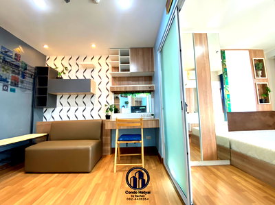 คอนโดให้เช่า : ให้เช่า พลัสคอนโด 2  เขต 8 ชั้น 9 ทิศตะวันตก ขนาด 1 ห้องนอน วิวเขต 8 พร้อมอยู่ เช่า 9,500 บาท/เดือน