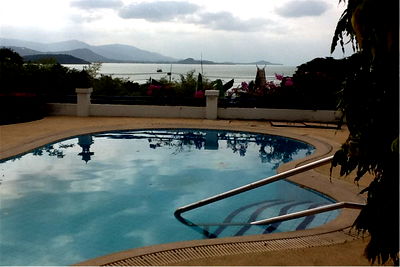 Land for sale Ko Samui Surat Thani : [920121059-28] Commercial Land plot with sea view in Plai Laem