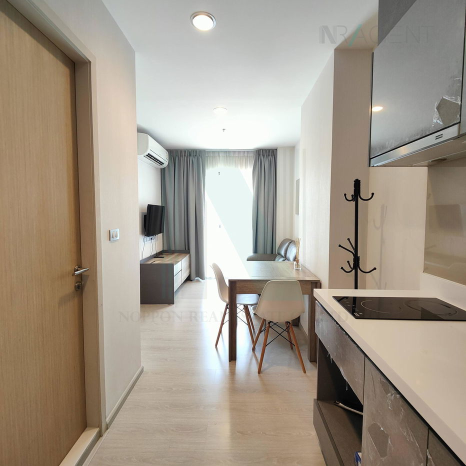 รูป 🚩 ให้เช่าคอนโด ริทึ่ม อโศก 2 อาคาร 1 ชั้น 14 1 ห้องนอน ขนาด 29.00 ตรม ใกล้ ฟอร์จูน ทาวน์ - รูปที่ 7/8