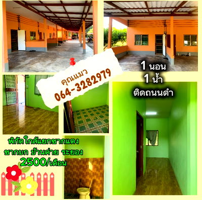 Twin houses for rent Rayong : LAND FOR RENT GOOD FOR INVESTMENT
